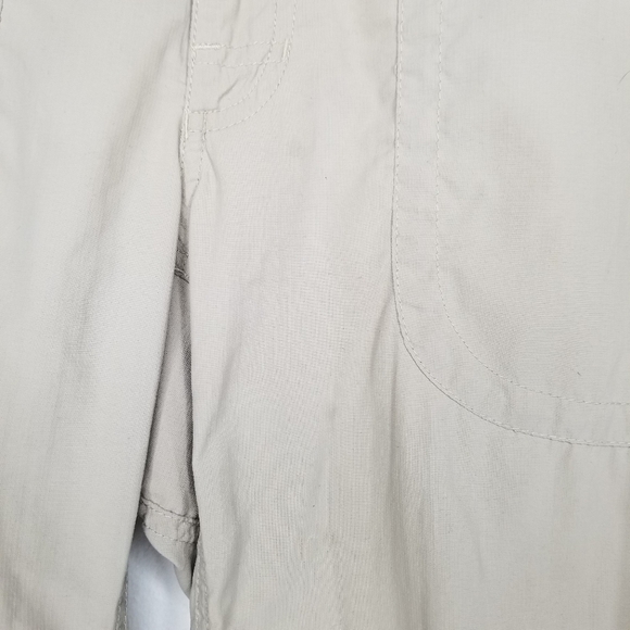 THE NORTH FACE Hiking Low Rise‎ Cargo Pants Nylon Capri Utility Drawstring Waist - Picture 8 of 16